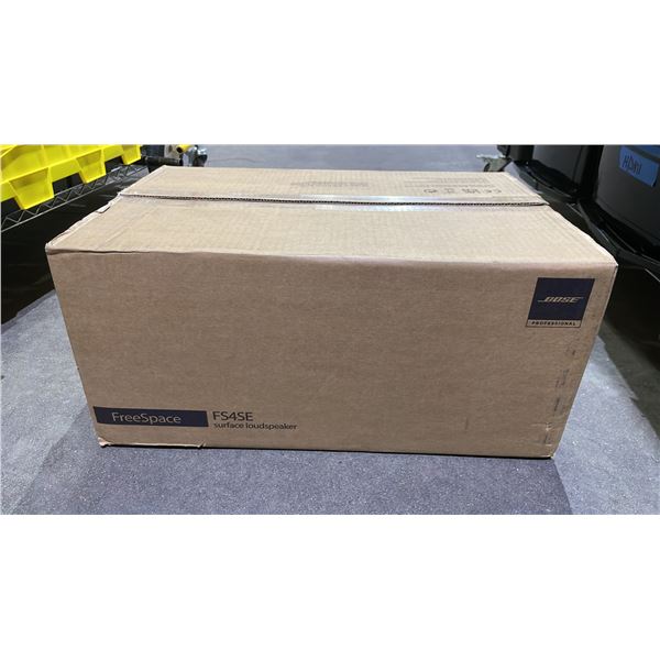 *NEW* BOSE PROFESSIONAL FREESPACE FS4SE SURFACE LOUDSPEAKER PAIR (BLACK)