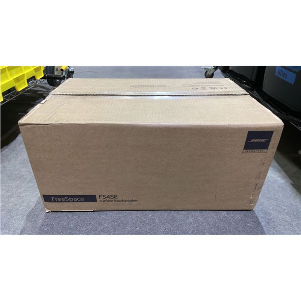 *NEW* BOSE PROFESSIONAL FREESPACE FS4SE SURFACE LOUDSPEAKER PAIR (BLACK)