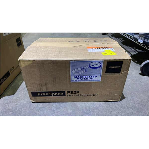 *NEW* BOSE PROFESSIONAL FREESPACE FS2P PENDANT LOUDSPEAKER PAIR (WHITE)