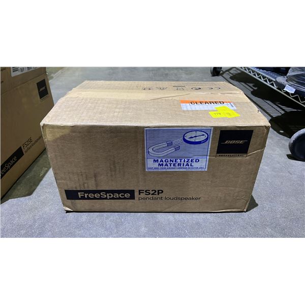 *NEW* BOSE PROFESSIONAL FREESPACE FS2P PENDANT LOUDSPEAKER PAIR (WHITE)