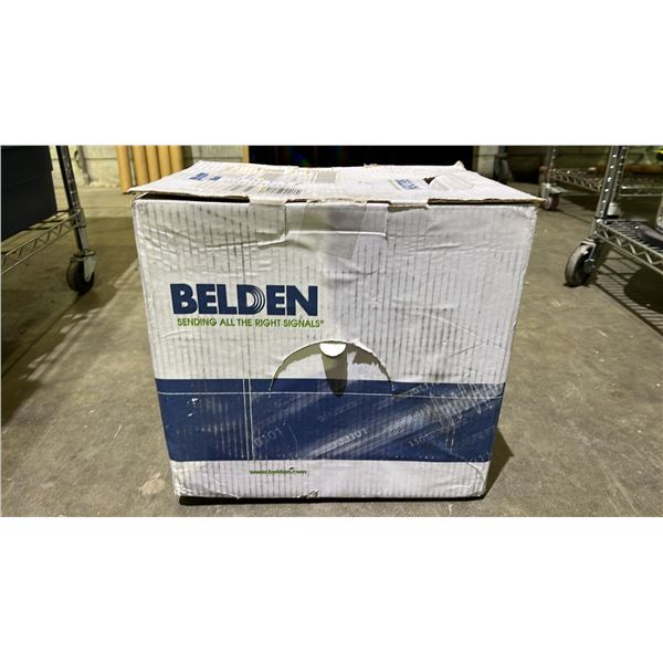 *NEW* BELDEN 6200UE 010 BLACK SPEAKER CABLE: 1000 FT/305 METERS