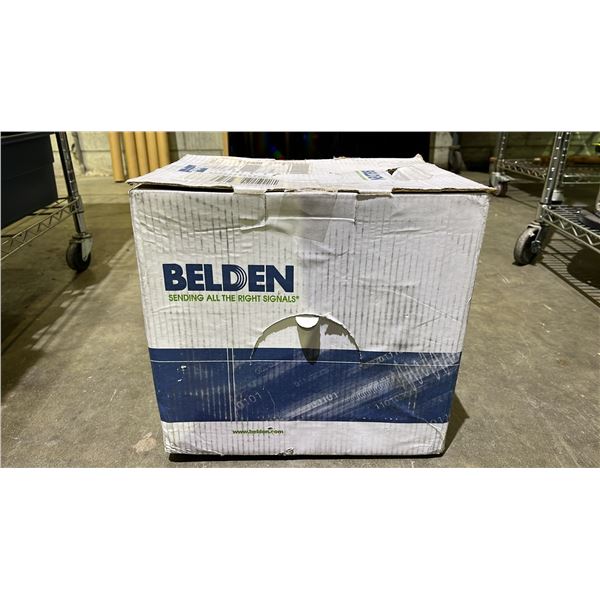 *NEW* BELDEN 6200UE 010 BLACK SPEAKER CABLE: 1000 FT/305 METERS
