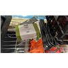 Image 2 : ASSORTED ITEMS INCLUDING; POWER BARS, JUMPER CABLES, LIGHT WALL SWITCH & MORE