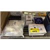 Image 3 : SHELF OF ASSORTED ITEMS INCLUDING; USB TO SERIAL CONVERTER, POWER SUPPLY/LOOP START INTERFACE,