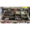 Image 3 : HUSKY CONNECT TOOLBOX WITH ASSORTED AUDIO & LIGHTING CONNECTOR/SWITCH CONTENTS
