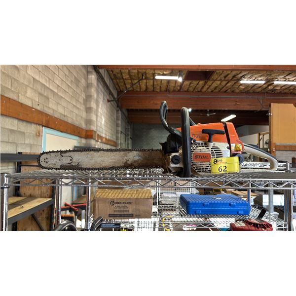 STIHL GAS POWERED CHAIN SAW