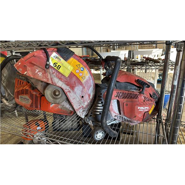 HILTI DSH 700 GAS CUT-OFF SAW