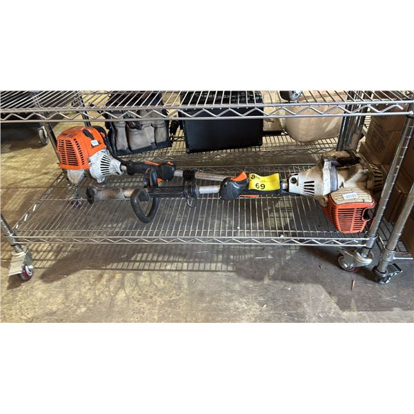 (2) STIHL GAS TRIMMERS - *NO TRIMMING HEADS*