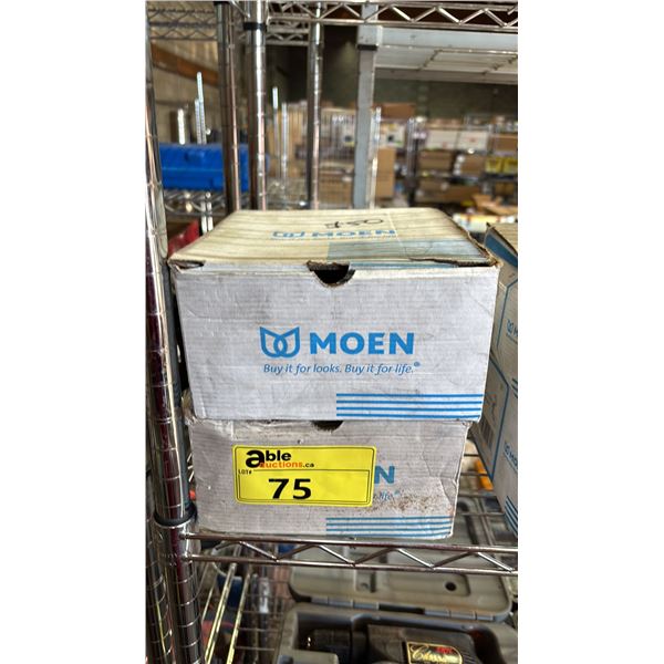 (2) MOEN T2193 ALIGN CHROME 1 HANDLE TUB/SHOWER TRIM KITS