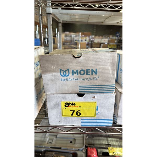 (2) MOEN T2193 ALIGN CHROME 1 HANDLE TUB/SHOWER TRIM KITS - *NO CARTRIDGES*