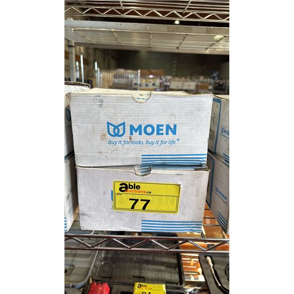 (2) MOEN T2193 ALIGN CHROME 1 HANDLE TUB/SHOWER TRIM KITS