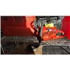 Image 2 : 20L JERRY CAN, HUSQVARNA GAS CHAIN SAW W/BLADE COVER & HUSQVARNA TOOL CHEST