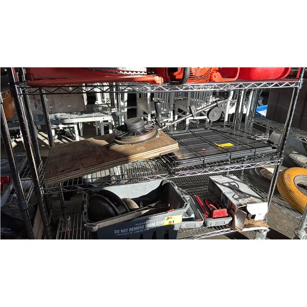 SCOTTY MANUAL DOWNRIGGER & FOLDING METAL DOG CRATE