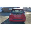 Image 2 : 2010 HONDA FIT, 4DR HATCHBACK, RED, VIN JHMGE8H57AC806317,