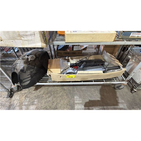 MULTIFUNCTION TILLER HANDLE ASSEMBLY & FUEL TANK