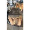 Image 2 : 4-WHEEL WOOD CART 24" X 16" X 24"