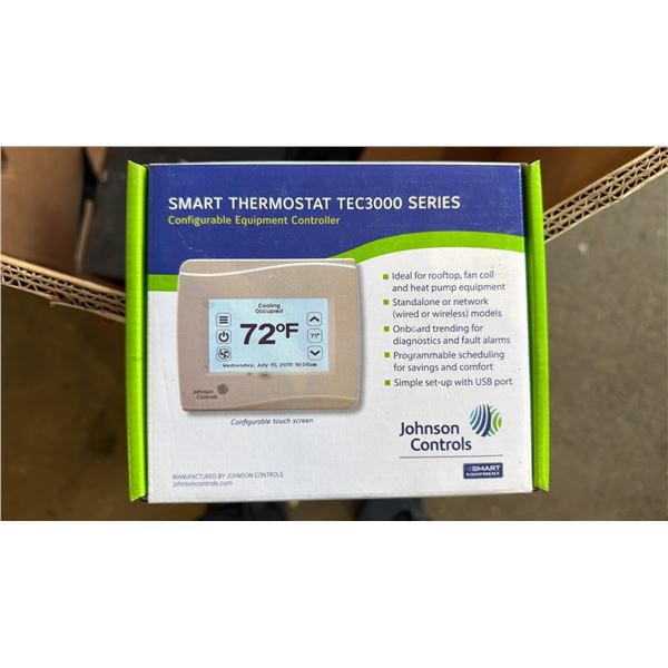 *NEW* JOHNSON CONTROLS SMART THERMOSTAT TEC3000 SERIES