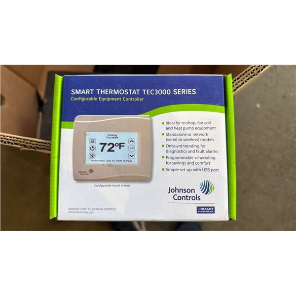 *NEW* JOHNSON CONTROLS SMART THERMOSTAT TEC3000 SERIES