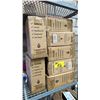 Image 6 : SHELF OF ASSORTED IETMS INCLUDING; REDROAD G20 ROBOT VACUUMS, INVIGORATED WATER PHREFRESH WATER