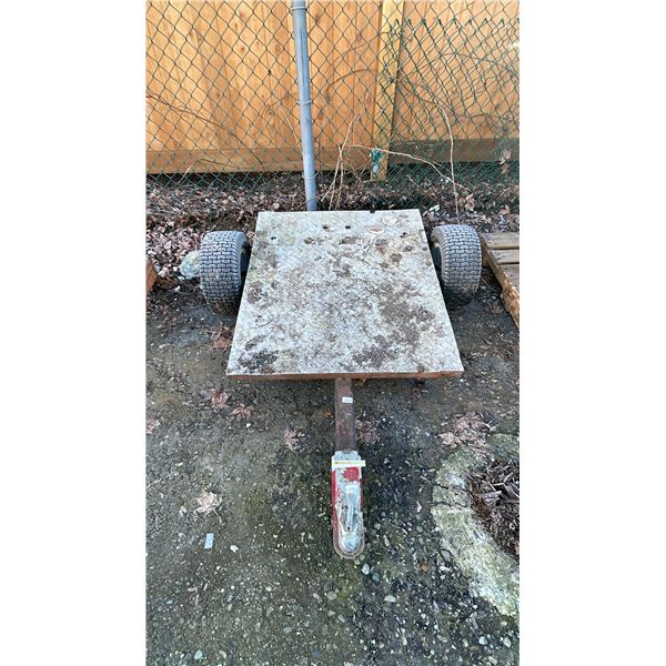 2 WHEEL FARM TRAILER WITH 2" BALL HITCH