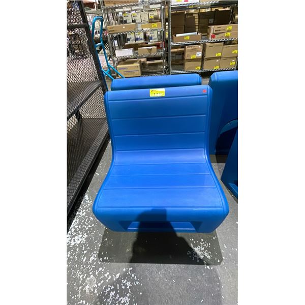 CORTECH SABRE PLASTIC SECTIONAL LOUNGE CHAIR (BLUE)
