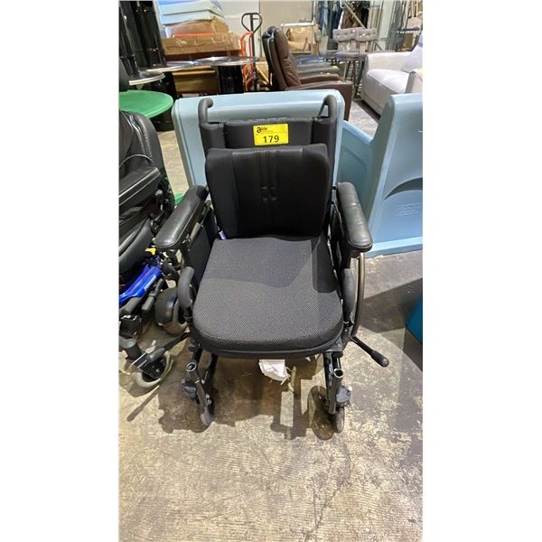 INVACARE PATRIOT WHEELCHAIR (FOOT RESTS DETACHED)