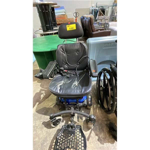PIROUETTE SHOPRIDER ELECTRIC WHEEL CHAIR WITH CHARGING CORD