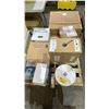 Image 1 : PALLET OF ASSORTED *NEW* ITEMS INCLUDING; KLEIN TOOLS PULLING LINE, PROVO CAT6 BLUE ETHERNET CABLE