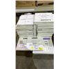 Image 1 : PALLET OF *NEW* ASSORTED SIZE LOWELL WALL SHELVES
