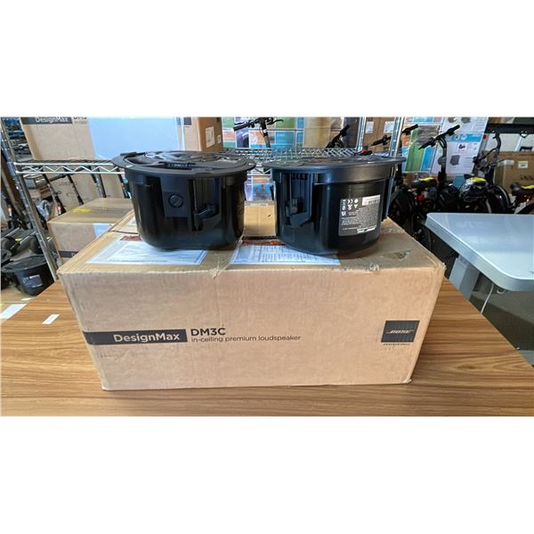 *NEW* BOSE PROFESSIONAL DESIGNMAX DM3C IN-CEILING PREMIUM LOUDSPEAKER PAIR (WHITE)