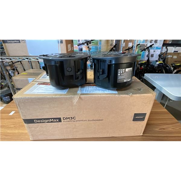 *NEW* BOSE PROFESSIONAL DESIGNMAX DM3C IN-CEILING PREMIUM LOUDSPEAKER PAIR (WHITE)