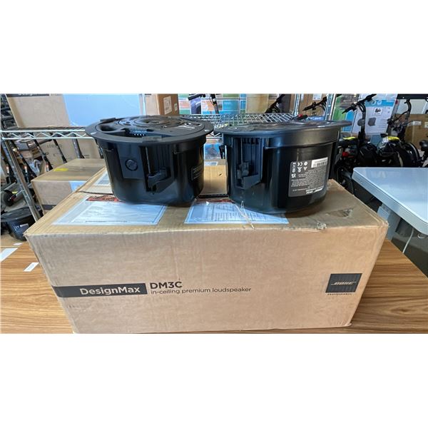 *NEW* BOSE PROFESSIONAL DESIGNMAX DM3C IN-CEILING PREMIUM LOUDSPEAKER PAIR (WHITE)