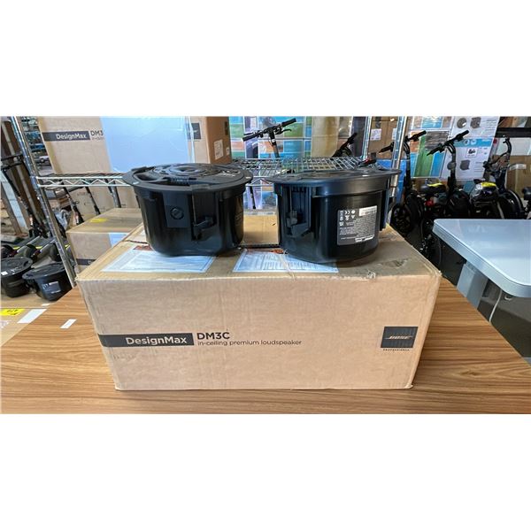 *NEW* BOSE PROFESSIONAL DESIGNMAX DM3C IN-CEILING PREMIUM LOUDSPEAKER PAIR (WHITE)