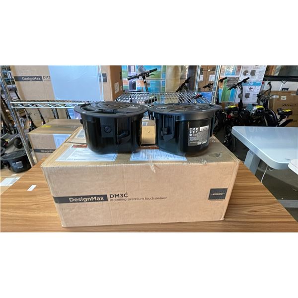 *NEW* BOSE PROFESSIONAL DESIGNMAX DM3C IN-CEILING PREMIUM LOUDSPEAKER PAIR (WHITE)
