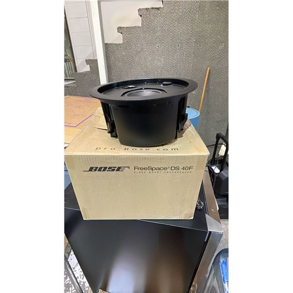 *NEW* BOSE FREESPACE DS40F FLUSH MOUNT LOUDSPEAKER (BLACK)