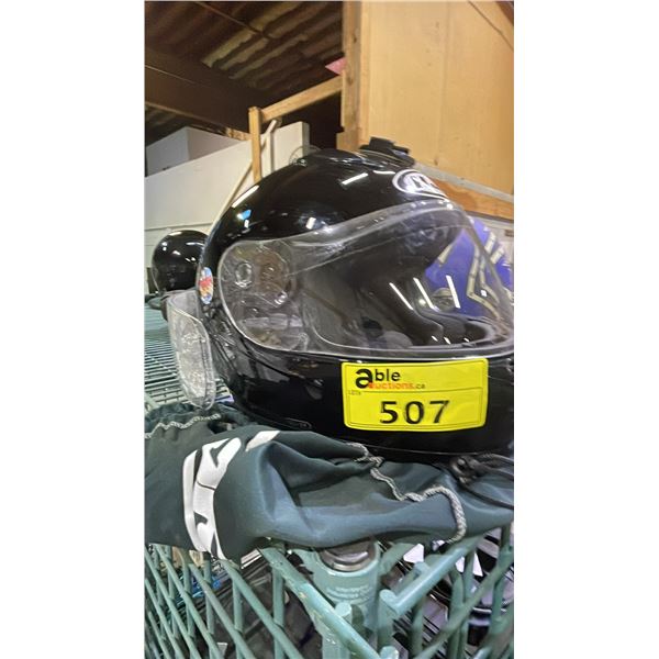 HJC DOT SNELL MOTORCYCLE HELMET WITH DUST BAG