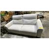 Image 1 : FABRIC ELECTRIC RECLINER SOFA (NO POWER CORDS, UNKNOWN WORKING CONDITION)