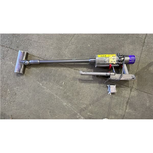 DYSON CORDLESS VACUUM WITH CHARGER (UNKNOWN WORKING CONDITION, MAY BE MISSING PARTS & PIECES)