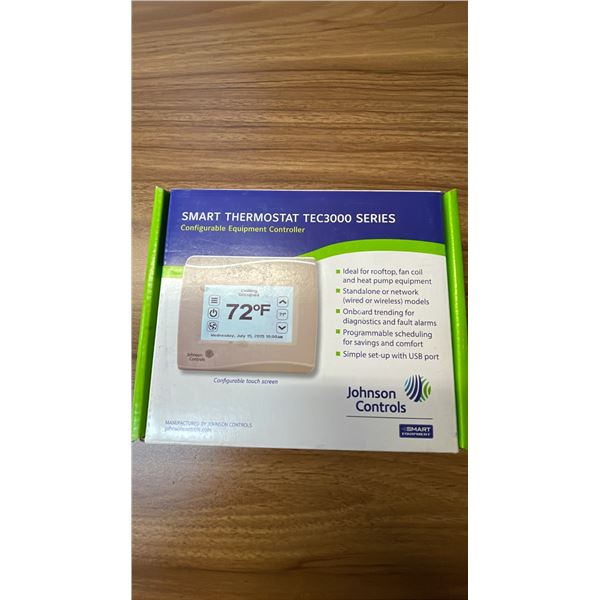 *NEW* JOHNSON CONTROLS SMART THERMOSTAT TEC3000 SERIES
