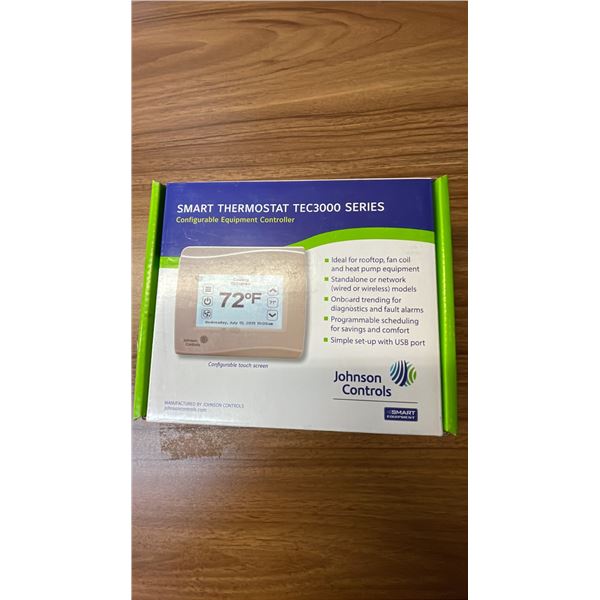 *NEW* JOHNSON CONTROLS SMART THERMOSTAT TEC3000 SERIES