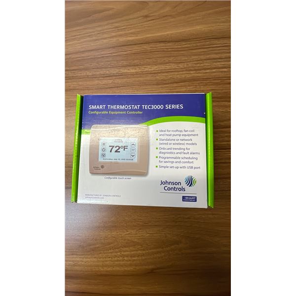 *NEW* JOHNSON CONTROLS SMART THERMOSTAT TEC3000 SERIES