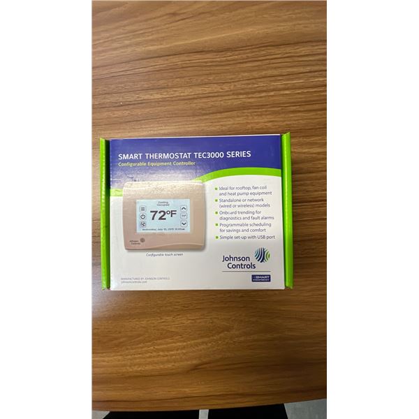 *NEW* JOHNSON CONTROLS SMART THERMOSTAT TEC3000 SERIES