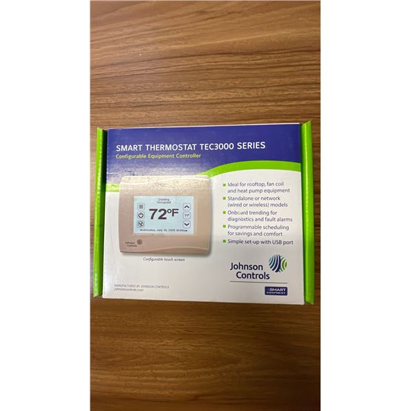 *NEW* JOHNSON CONTROLS SMART THERMOSTAT TEC3000 SERIES