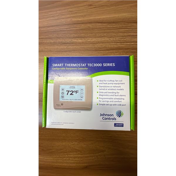 *NEW* JOHNSON CONTROLS SMART THERMOSTAT TEC3000 SERIES