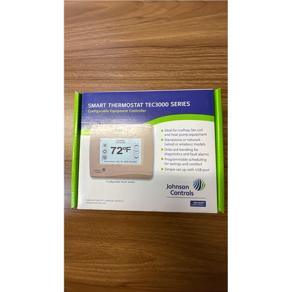 *NEW* JOHNSON CONTROLS SMART THERMOSTAT TEC3000 SERIES
