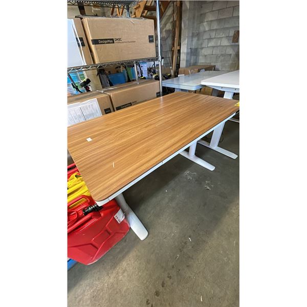NORTHRIDGE HOME ELECTRIC HEIGHT ADJUSTABLE DESK (UNKNOWN WORKING CONDITION, MAY BE MISSING PARTS &