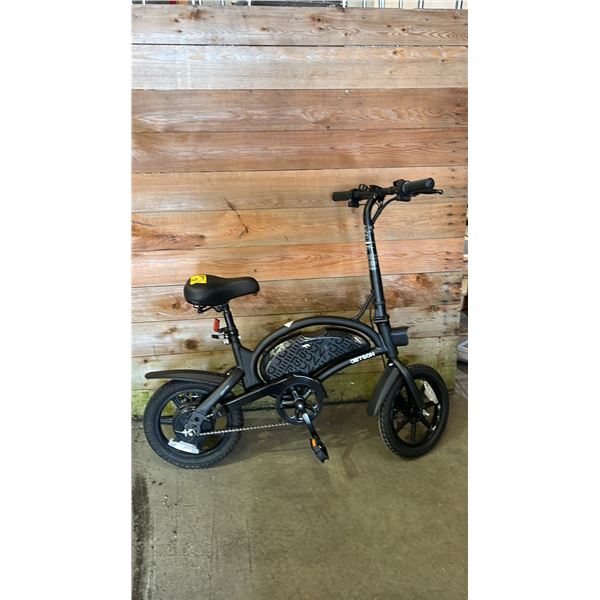 JETSON BOLT PRO E-BIKE (NO CHARGER, UNKNOWN WORKING CONDITION)