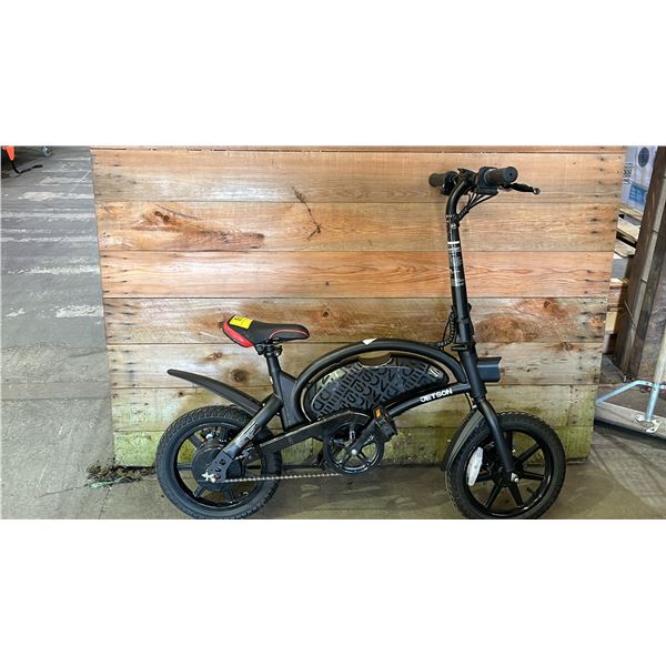 JETSON BOLT PRO E-BIKE (MISMATCHED SEAT, NO CHARGER, UNKNOWN WORKING CONDITION)