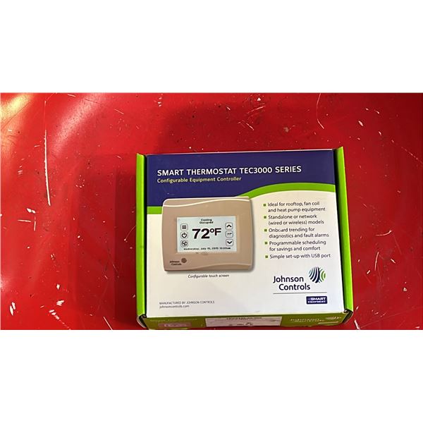 *NEW* JOHNSON CONTROLS SMART THERMOSTAT TEC3000 SERIES