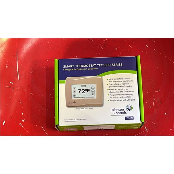 *NEW* JOHNSON CONTROLS SMART THERMOSTAT TEC3000 SERIES